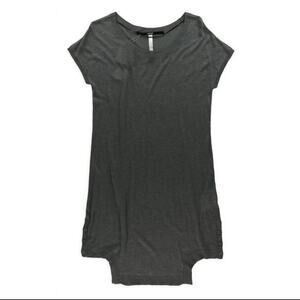 Kensie Womens Sweater Shift Dress, Grey, XS